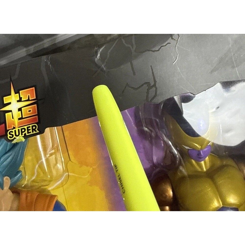 Dragon Ball Limit Breaker Series Vegeta Goku Golden Frieza Factory Sealed NEW - Picture 9 of 9